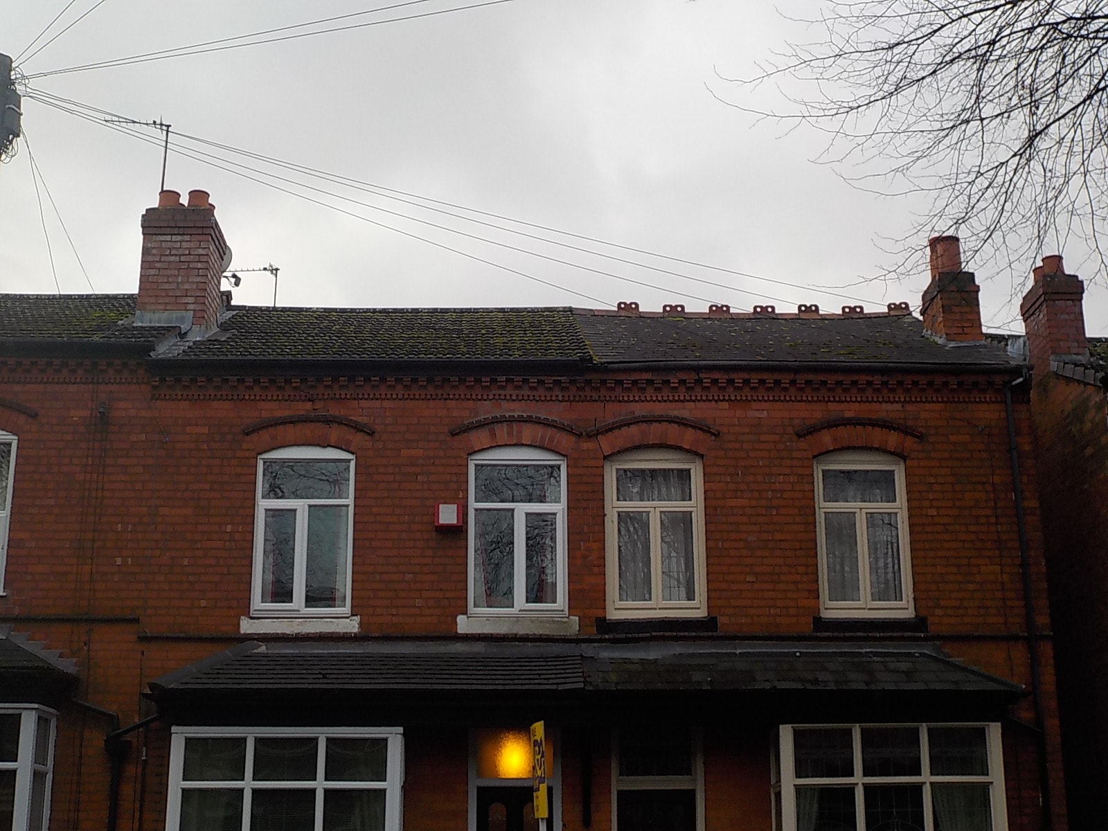Chimney and roof defects noted during a RICS HomeBuyer Survey in Syston, Leicestershire